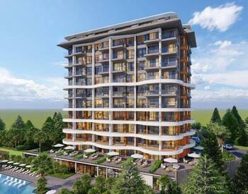 Lägenheter Med Unik Utsikt I Projekt Med Hotellkoncept I Alanya 1