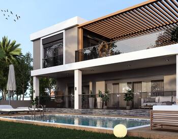 Antalya Döşemealtı'nda Dağ Manzaralı ve Özel Havuzlu Villa 2