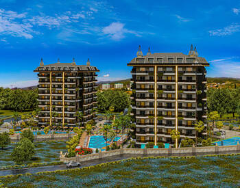 Apartments with Stylish Design Close to Beach in Alanya Avsallar 1