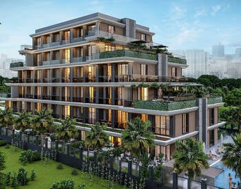 Appartements En Projet Avec Piscine Communautaire À Antalya Altintas 1