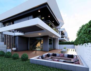 Villas with 4 Bedrooms and Luxury Design in Antalya Dosemealti 1