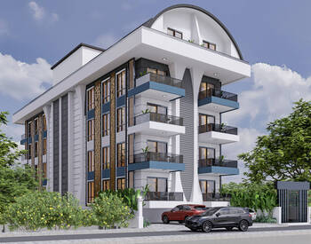 New Real Estate in Complex with Social Amenities in Alanya 1