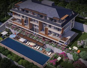 Alanya'da Doğayla İç İçe ve Deniz Manzaralı Daireler 3