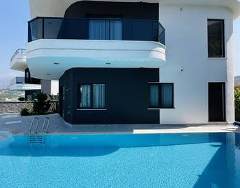 Villa Vue Mer Avec Piscine Privée Et Jardin À Alanya Kargicak 2