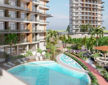 Flats in Hotel-concept Complex Near Amenities in Alanya 1