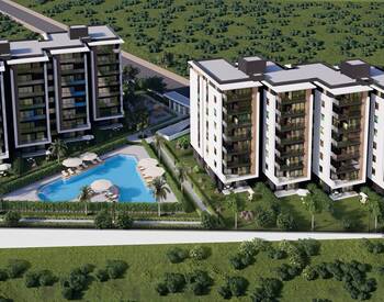 Stylish Properties with Unique City View in Antalya Kepez 1