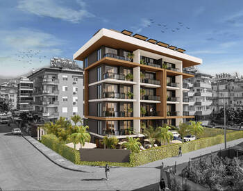 شقق واسعة في مجمع مع مسبح وحديقة في ألانيا 2