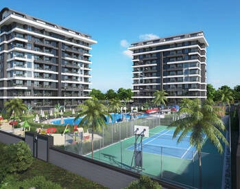 Panoramic-view Apartments in a Hotel-concept Project in Alanya 1