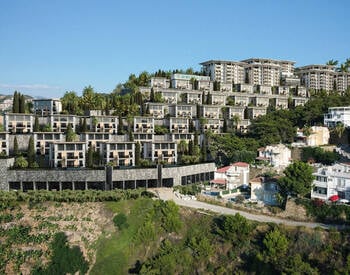 خانه های مستقل با منظره شهر در Kargıcak آلانیا 1