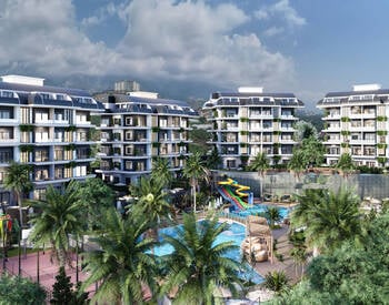 Alanya Kargıcak'ta Otel Konseptli Projede Dağ Manzaralı Daireler 2