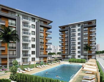 Appartementen In Een Complex Met Goede Ligging In Altintas Antalya 1