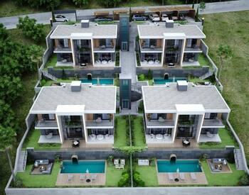 Villor Med Havsutsikt Med Elegant Design I Alanya 2