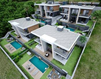 Villor Med Havsutsikt Med Elegant Design I Alanya 3