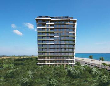 Seafront Apartments in a Complex with Rich Amenities in Alanya 2
