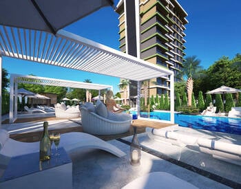 Lägenheter Vid Havet I Ett Komplex Med Rika Faciliteter I Alanya 3