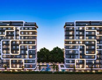 Sea and City-view Apartments in a Complex in Mahmutlar Alanya 1