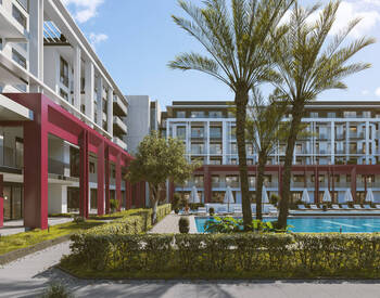 آپارتمان های شیک در مجتمعی نزدیک فرودگاه در کپز آنتالیا 2