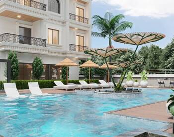 عقارات في مجمع مع مسبح في ألانيا محمودلار 1