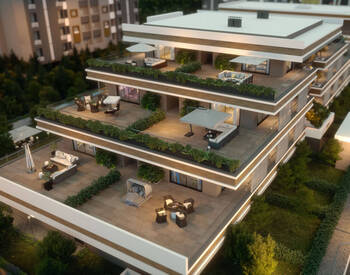 Flats with Private Gardens and Balconies in Aksu Antalya 1