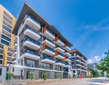 Furnished Sea-view Flats in a Complex with Pool in Alanya 2