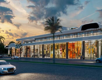Magasins À Potentiel De Revenu Sur La Route Principale À Antalya 1
