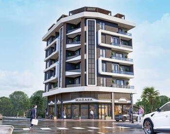 آپارتمان های شیک در مجتمعی نزدیک دریا در آلانیا محمودلار 1