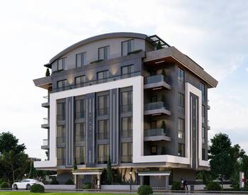 Furnished Apartments in a Complex with Pool in Konyaaltı Antalya 2