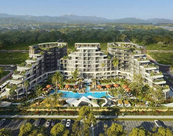 Antalya Altıntaş'ta Otel Konseptli Projede Yatırımlık Daireler 1