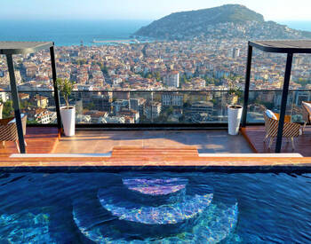 Ready-to-move Sea-view Flats in a Complex with Pool in Alanya 1