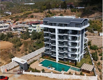 Elegante Appartementen Met Uitzicht Op De Stad En De Natuur In Alanya 1