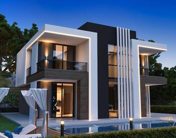 Maisons Individuelles Avec Piscines Privées Et Jardins À Alanya 2