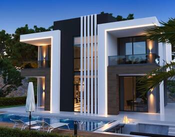 Maisons Individuelles Avec Piscines Privées Et Jardins À Alanya 3