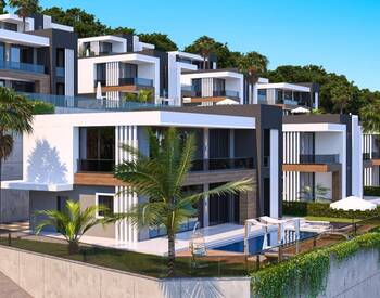 Maisons Individuelles Avec Piscines Privées Et Jardins À Alanya 3
