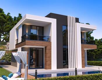 Detached Houses with Private Pools and Gardens in Alanya 1