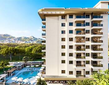 Properties in a Single Block Complex Near the Sea in Alanya 2