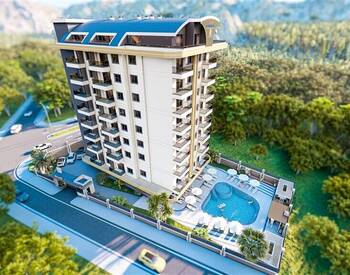 Alanya'da Denize Yakın Tek Bloklu Site İçinde Satılık Daireler  1