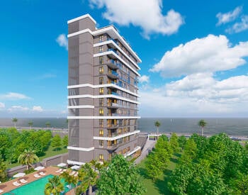 Lägenheter Vid Stranden I Ett Helt Nytt Projekt I Alanya Turkiet 1