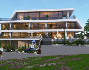 Maison Indépendante Avec Vue Sur La Mer Et Le Château À Alanya 3