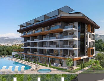 Appartementen Met Zee- En Stadzicht En Zwembad In Alanya 1