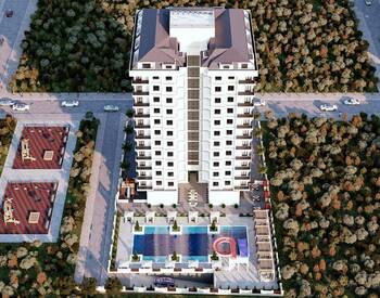 Properties in a Project 300 M From the Sea in Alanya 1