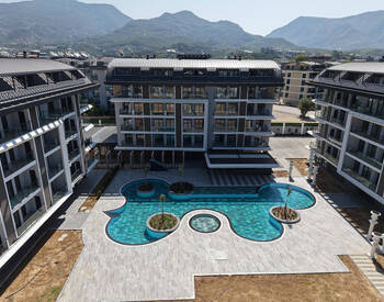 Snygga Lägenheter Med Omfattande Bekvämligheter I Alanya Oba 3