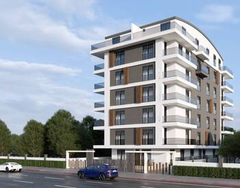 Stylish Flats with Parking Lot in Antalya Muratpaşa 1