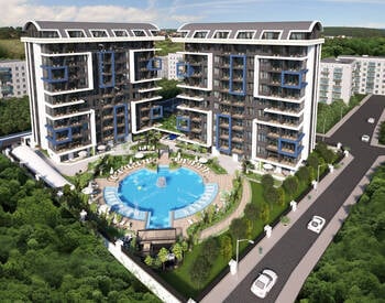 Lägenheter Med Rika Bekvämligheter Nära Stranden I Alanya 1