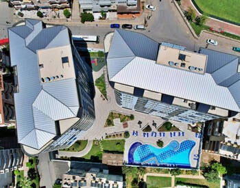 Apartments with Pool and Parking Near the Beach in Alanya 2