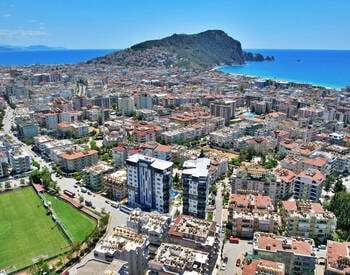 Alanya'da Sahile Yakın Havuzlu ve Otoparklı Daireler 3