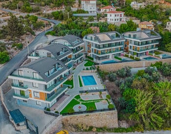 Villa Met Zeezicht En Privézwembad In Alanya Tepe 1