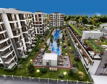 Stilvolle Immobilien In Einem 4-block-komplex In Antalya Kepez 1