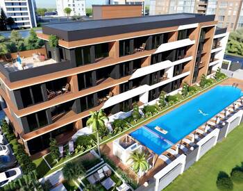 Квартиры с 1 спальней и балконом в Алтынташ, Анталия 1