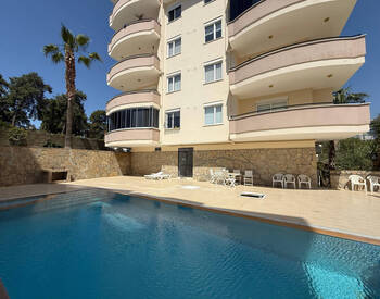 Квартира на крыше с видом на море и город в Алании 1