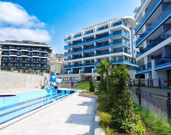 Lägenheter Med Havs- Och Stadsutsikt I Alanya Kargıcak 3